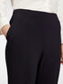 Pantaloni pull on gamba dritta image number 3