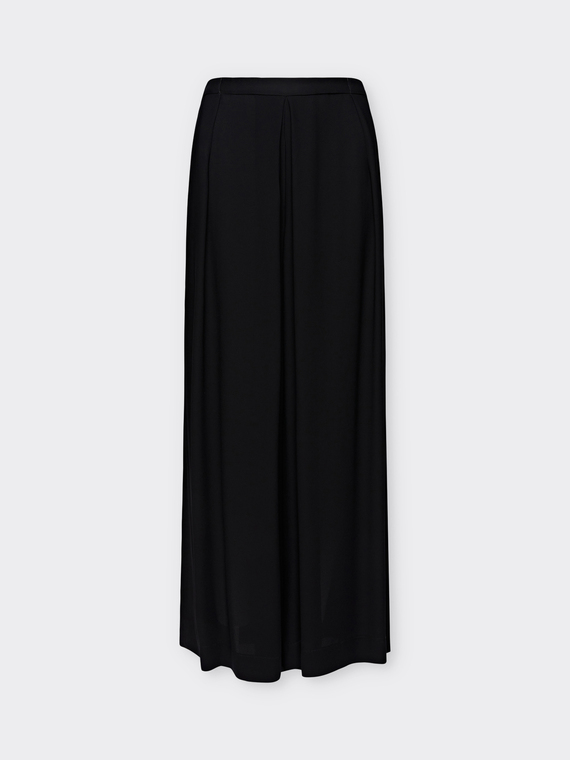 Pantaloni ampi con pieghe