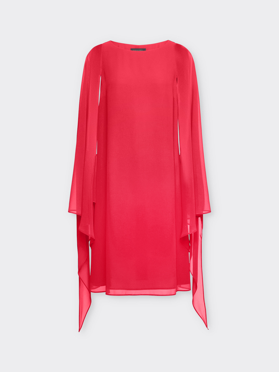 Abito elegante con mantella