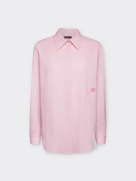 Camicia ampia in Oxford