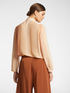 Blusa in raso di colore sfumato image number 1