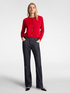 Cardigan corto con bottoni Monogram image number 2
