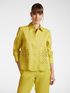 Camicia in lino con ricamo a trafori image number 0