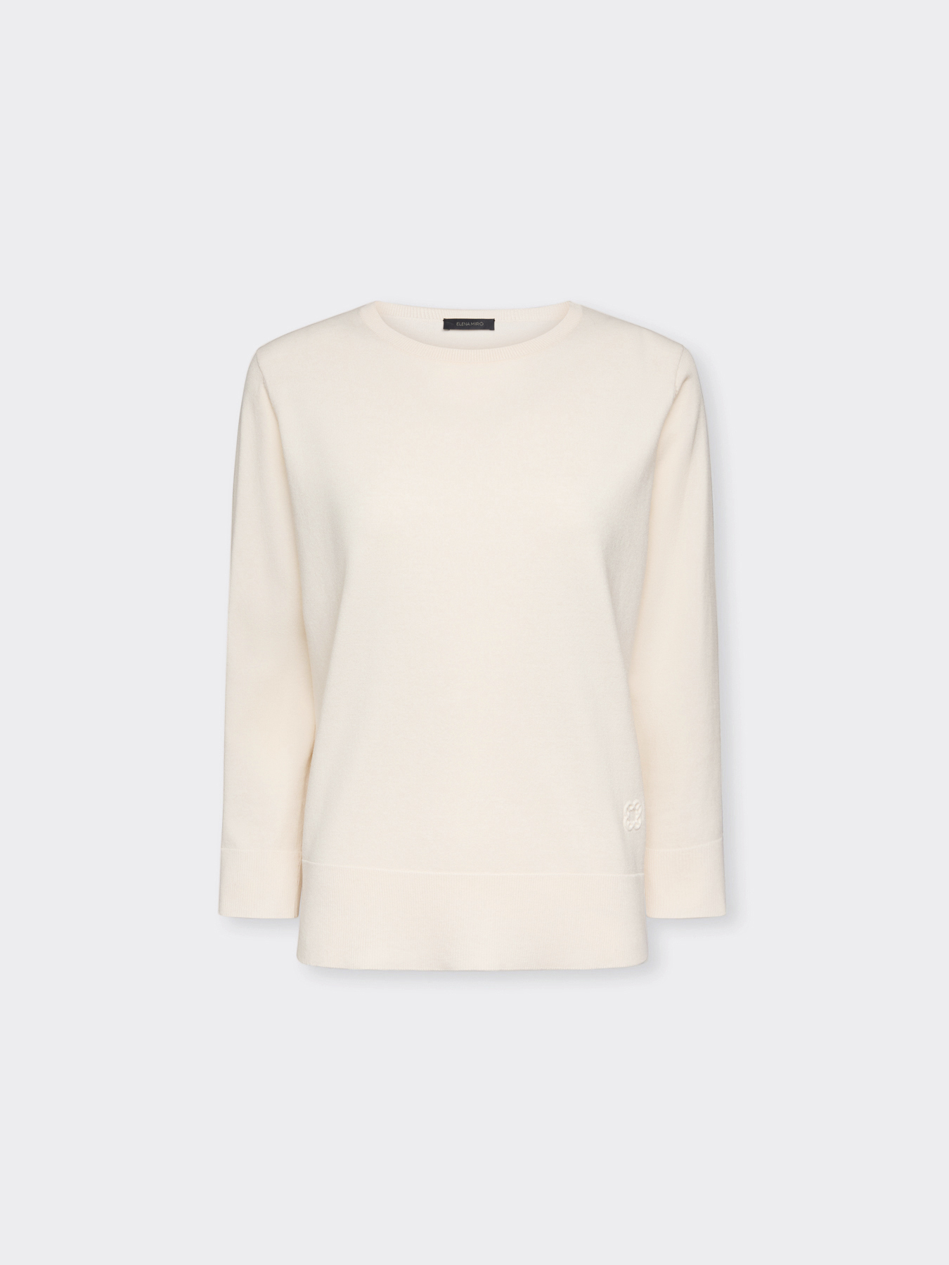 Sportlicher Rundhalspullover image number 4