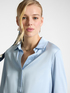 T-shirt polo in raso e jersey image number 3