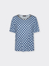 T-shirt Monogram con collana image number 4