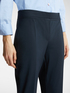 Pantaloni slim in punto Milano image number 3