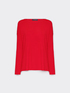 Maglia con scollo a barchetta image number 4