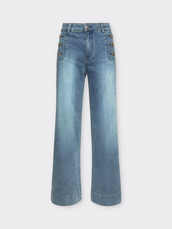 Jeans 5 tasche mariniere, "Mary"