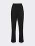 Pantaloni slim in punto Milano image number 4