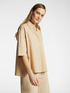 Blusa over in due tessuti image number 0