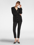 Cardigan lungo con frange e bottoni image number 4