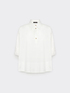 Blusa over in due tessuti image number 4