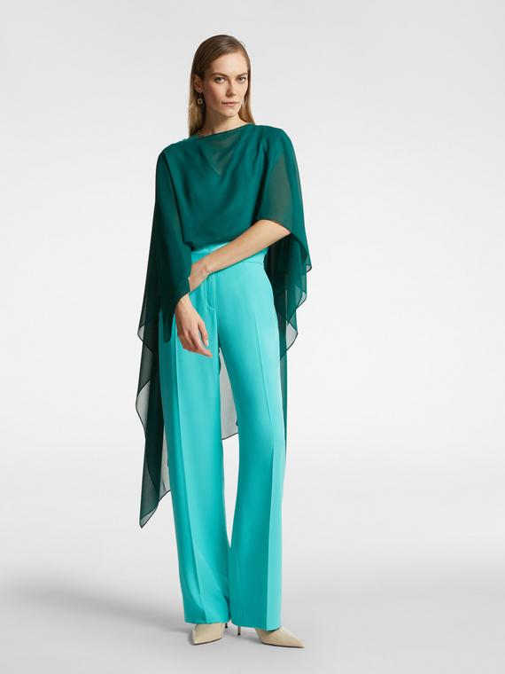 Stola ampia in georgette