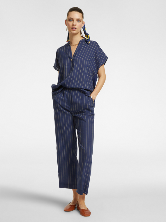 Pantaloni gessati