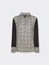 Geometric print T-shirt image number 4