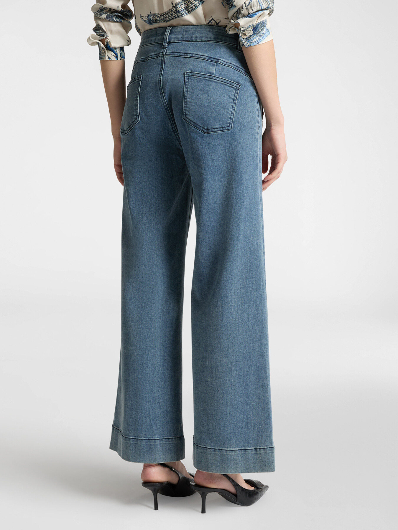 Jeans 5 tasche mariniere, "Mary" image number 1