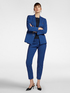 Pantaloni dritti in tessuto jacquard image number 0