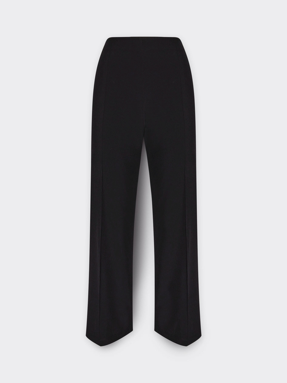 Pantaloni dritti in tessuto leggero