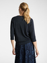 Maglia lurex con maniche a tre quarti image number 1