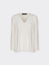 Maglia con scollo a V image number 4