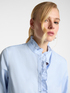 Camicia Oxford con volant lungo il davanti image number 3
