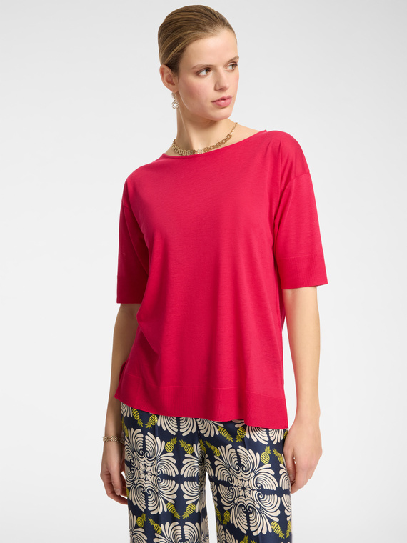 T-shirt in jersey tricot