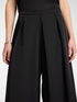 Pantaloni ampi cropped con pieghe image number 8