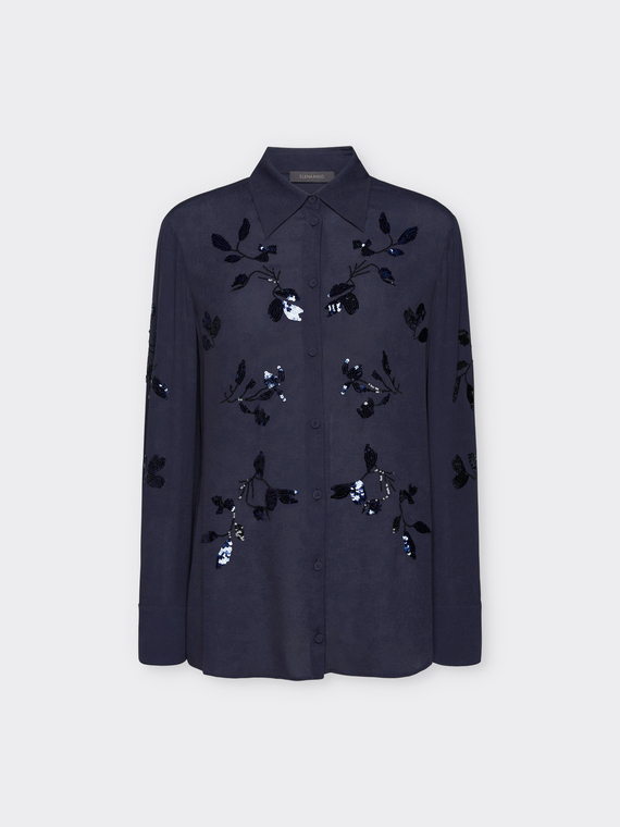 Camicia elegante ricamata