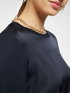 T-shirt in due tessuti image number 3