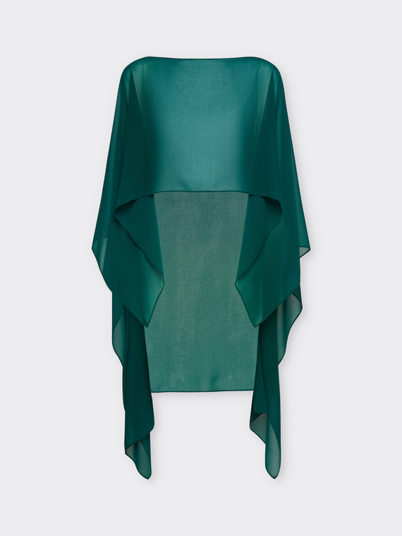 Stola ampia in georgette