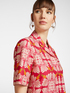 Abito stampato in cotone stretch image number 3