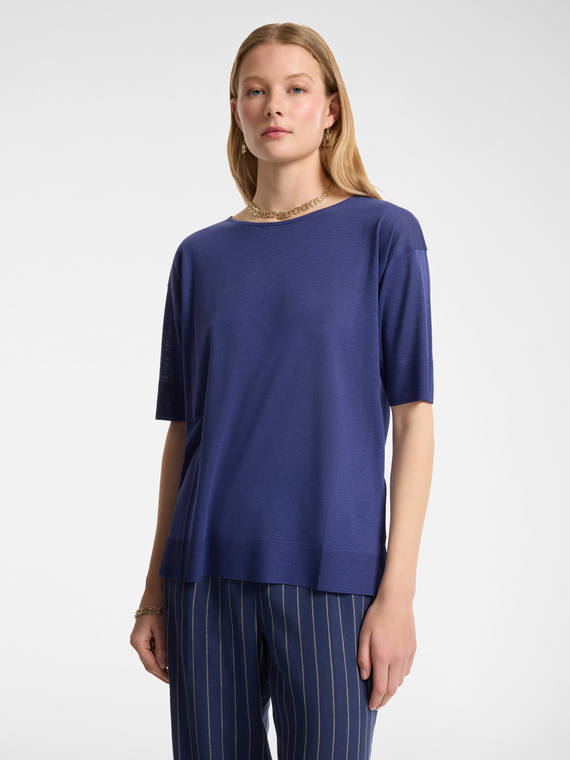 T-shirt in jersey tricot