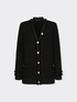 Cardigan lungo con frange e bottoni image number 5