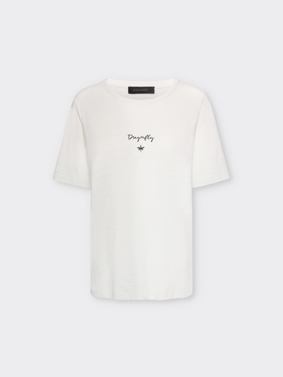 T-shirt con ricamo