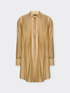 Camicia lunga con pieghe image number 4