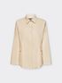 Giacca camicia lino stretch image number 4