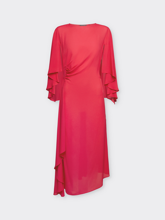 Abito elegante con drappeggi