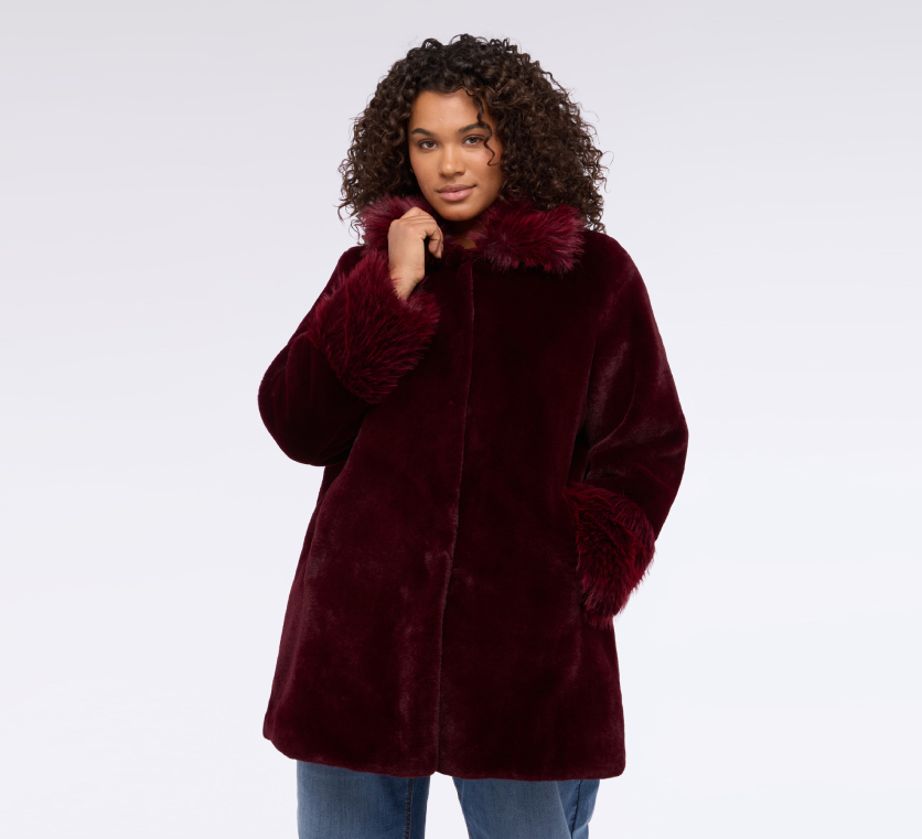 Giacche effetto peluche