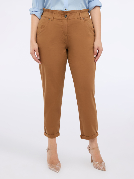 Pantaloni balloon in misto cotone