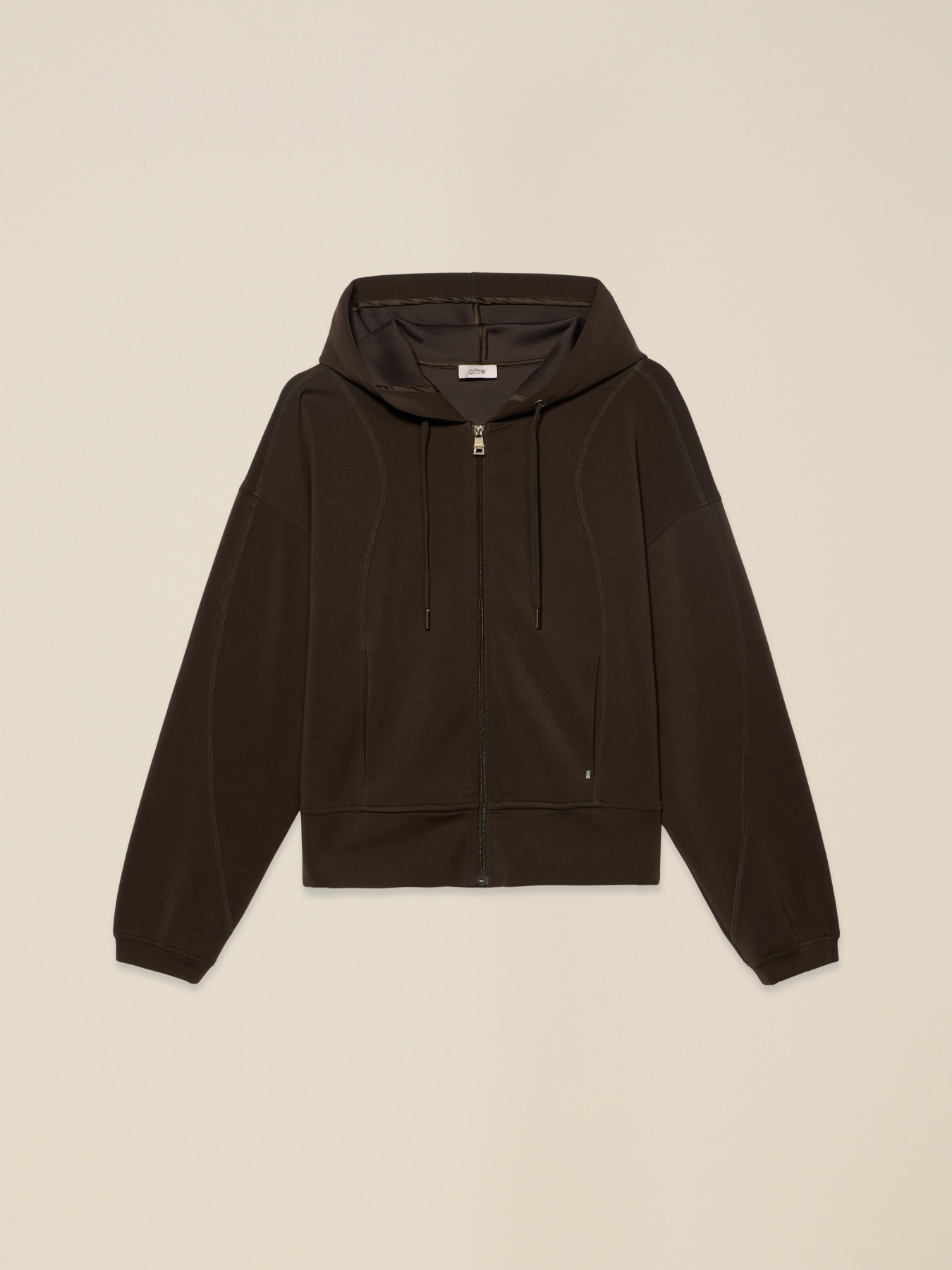 Felpa soft touch con cappuccio image number 3