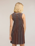 Rochie linie A din tricotaj pliseu image number 1