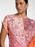 Blusa in viscosa stampata image number 3