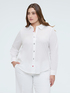 Camicia con ricamo LOVE image number 1