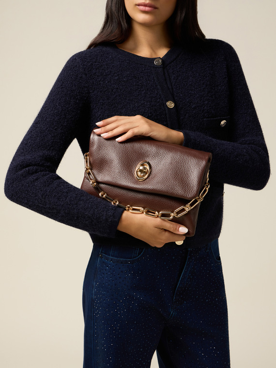 Borsa messenger Ophelia in vera pelle