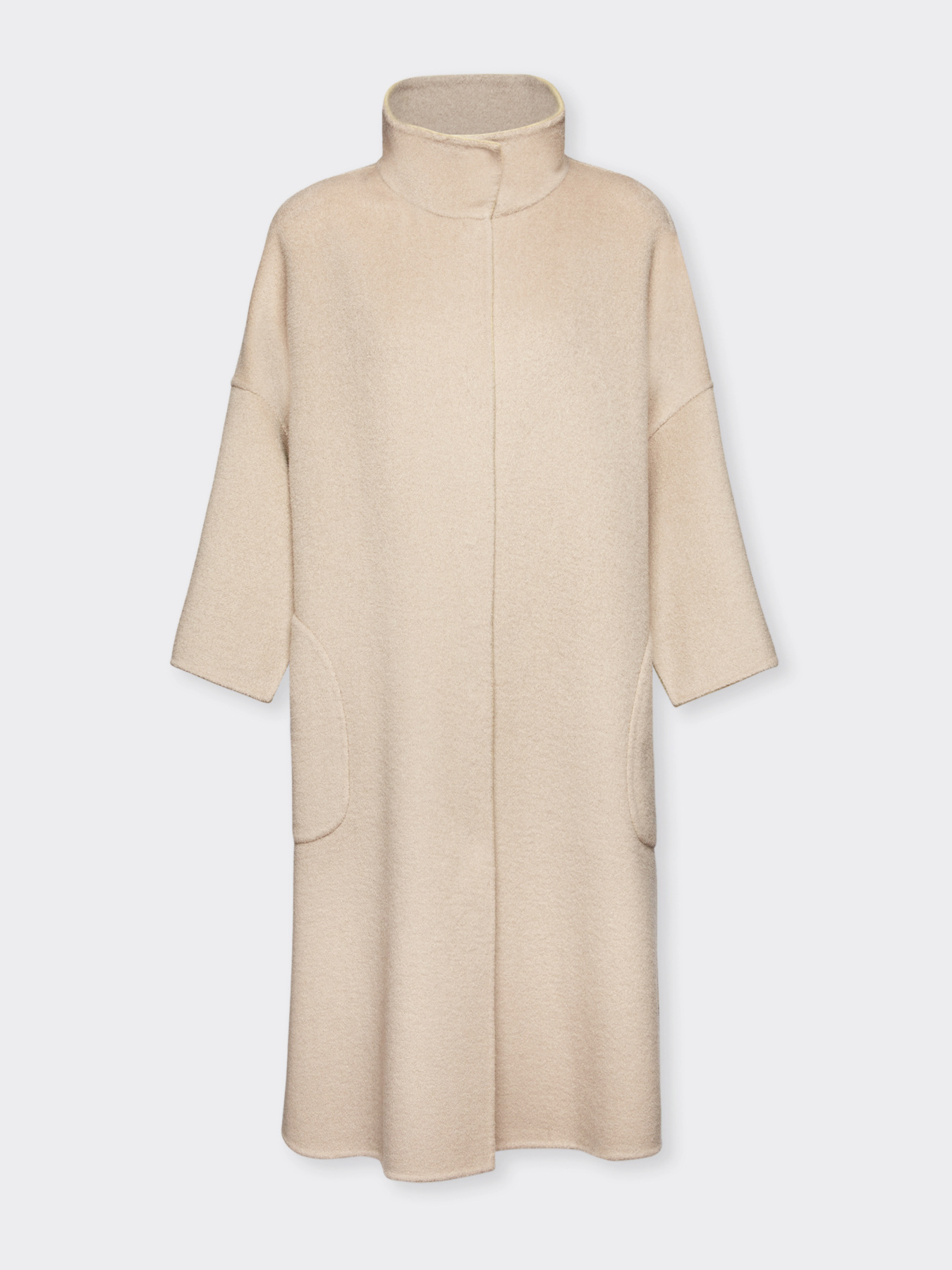 Two-tone reversible coat image number 6