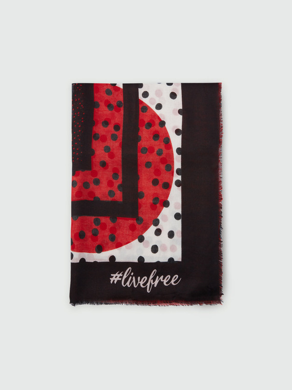 Foulard à pois