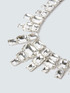 Collana con cristalli a cascata image number 2