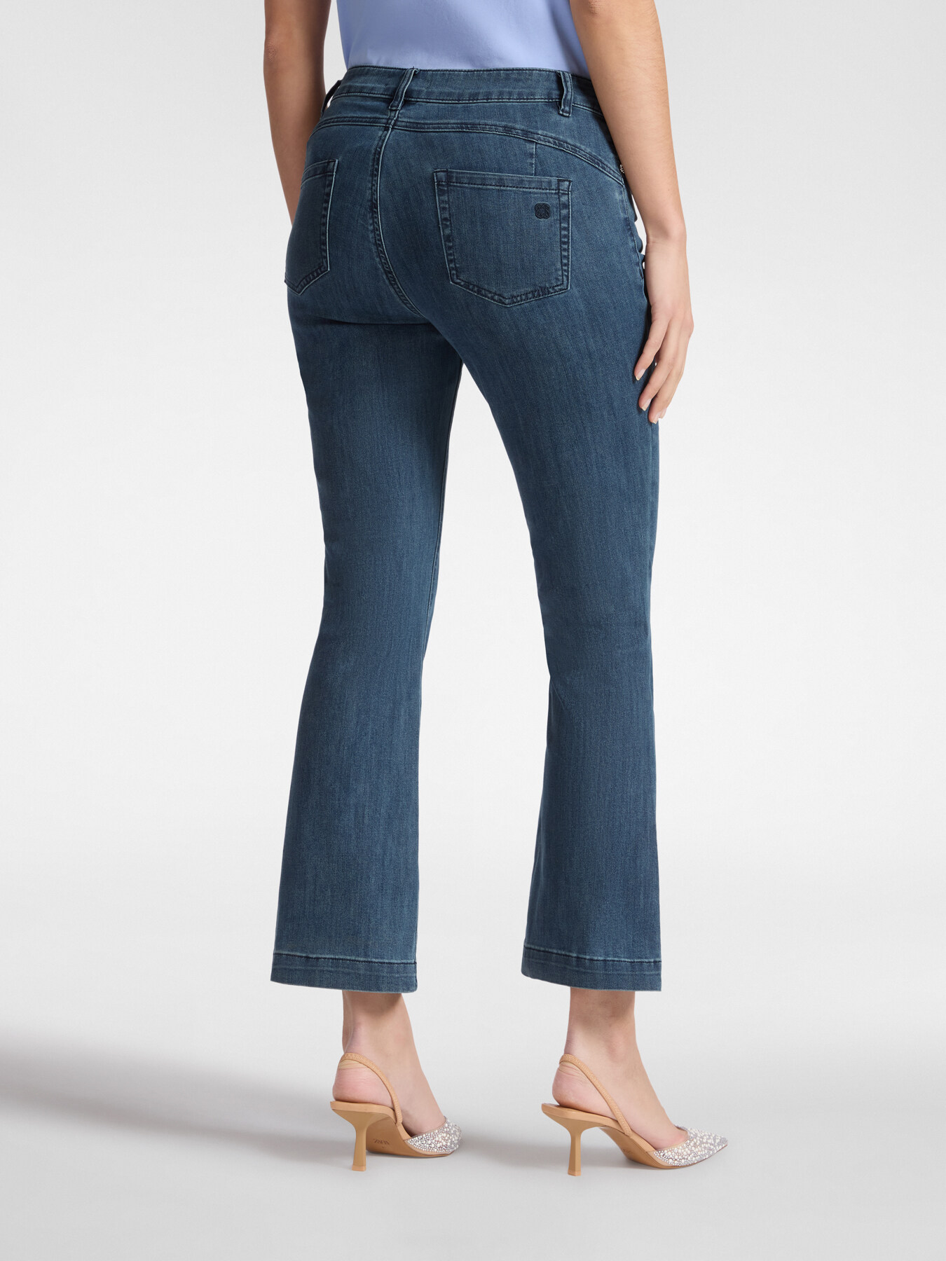 Jeans 5 bolsillos kick flare, "Florence" image number 1
