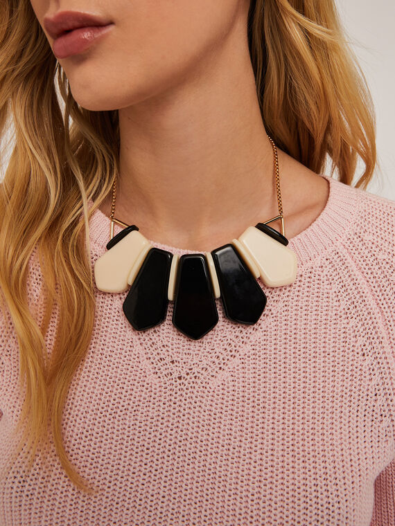 Barbieri Collection necklace with resin pendants